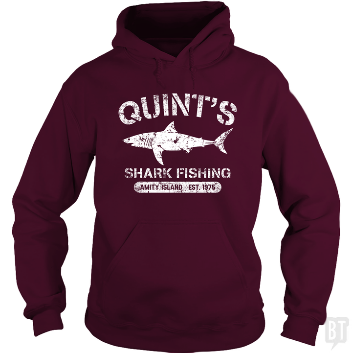 Quint's Shark Fishing Hoodie