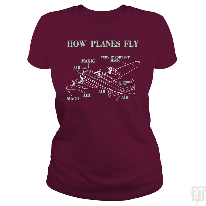 How Planes Fly Funny Aerospace Engineer Pilot