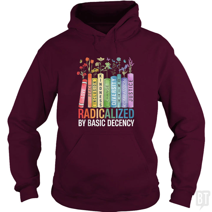 Book Flower Hoodie