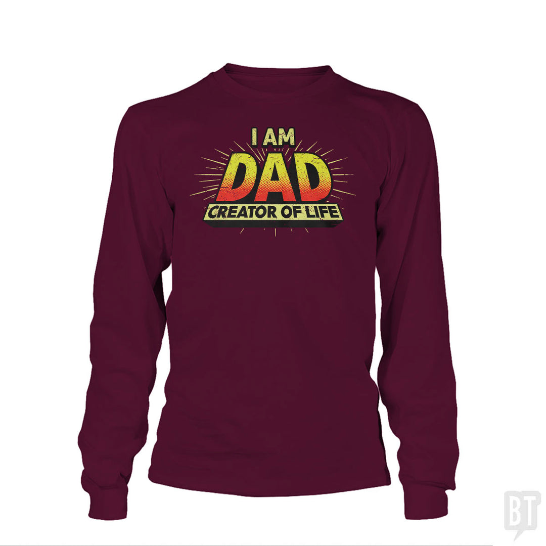 Dad - Creator of Life Long Sleeve