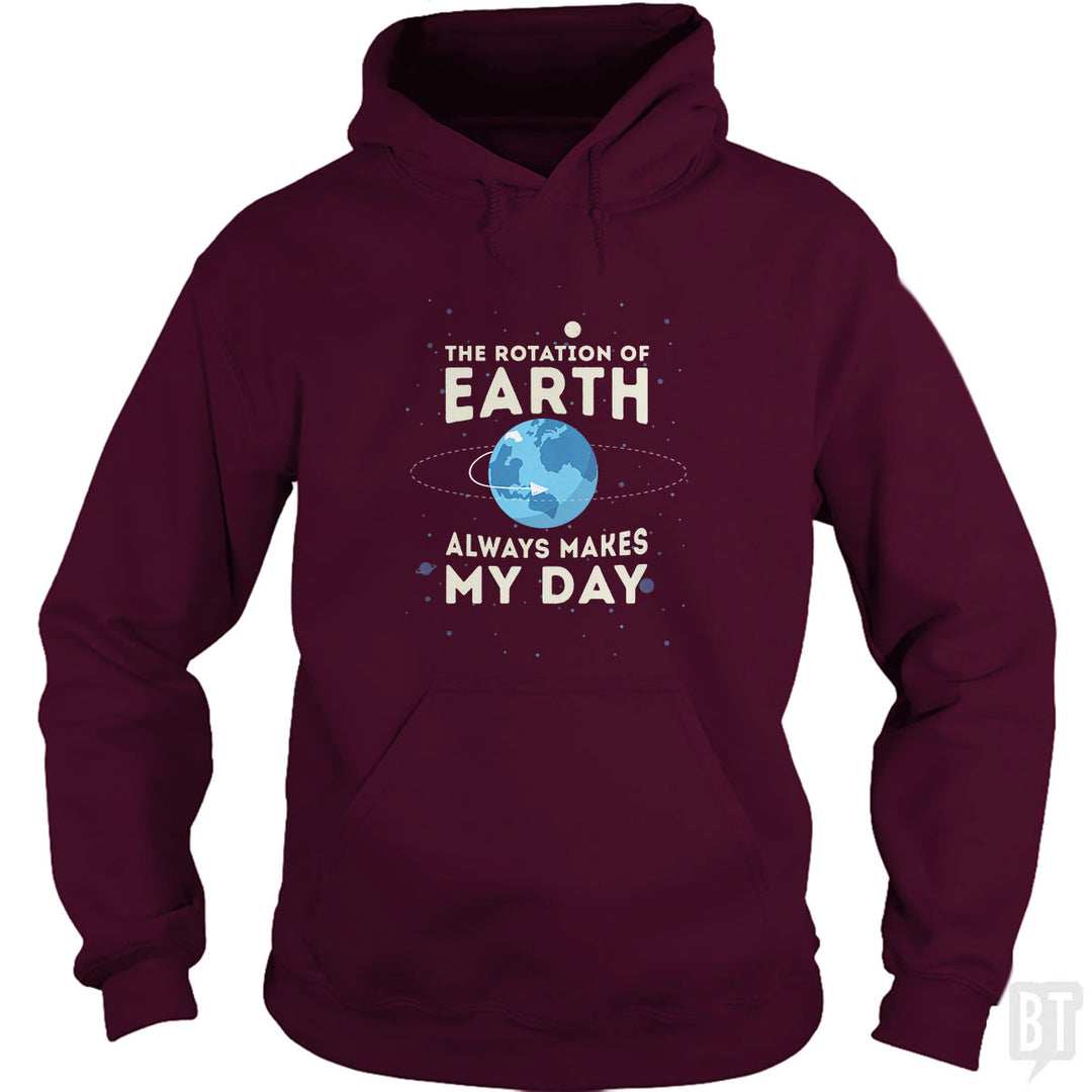 Earth Rotation Hoodie