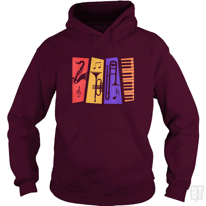 Jazz Music Hoodie
