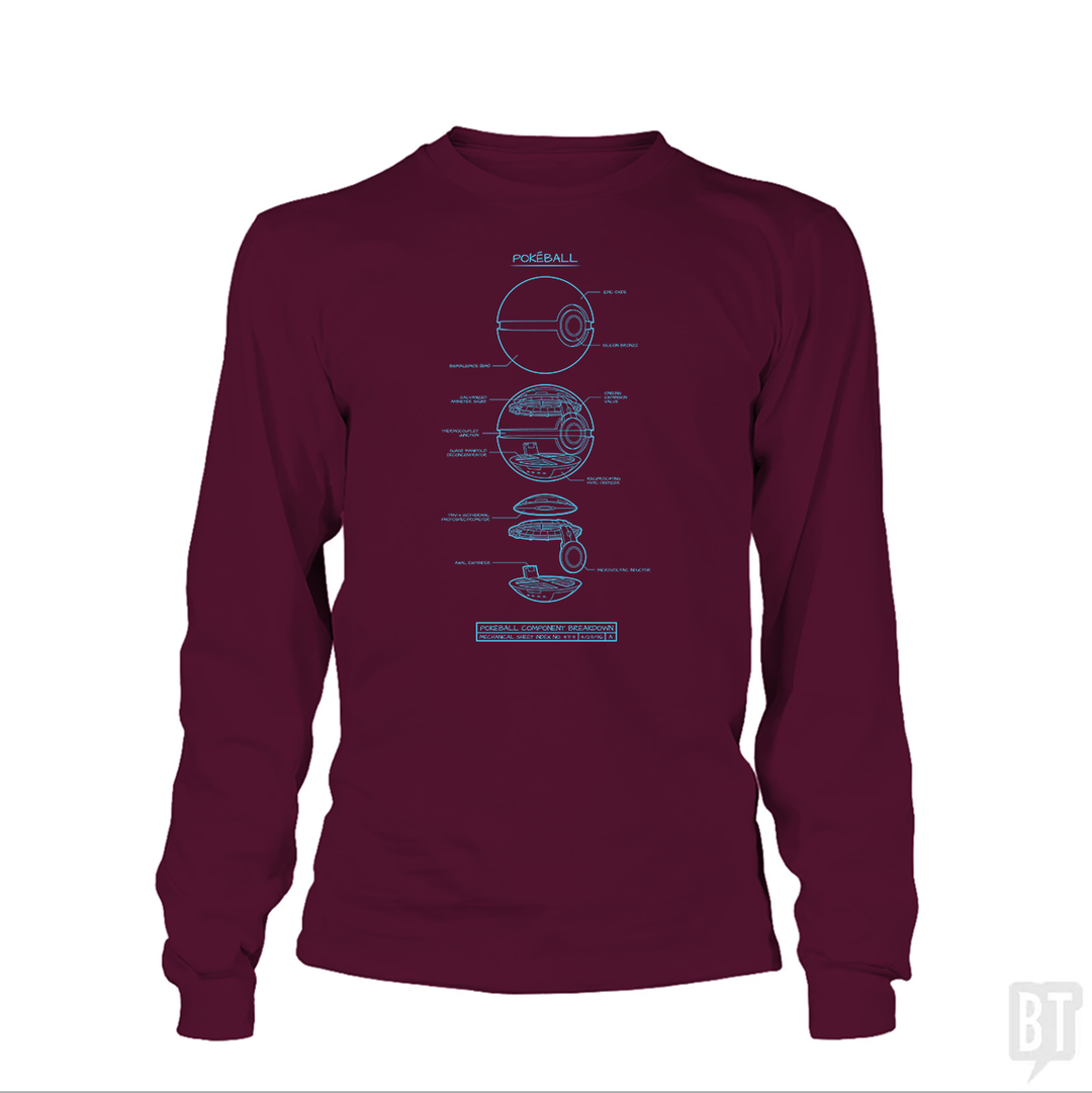 Pokeball  Long Sleeve