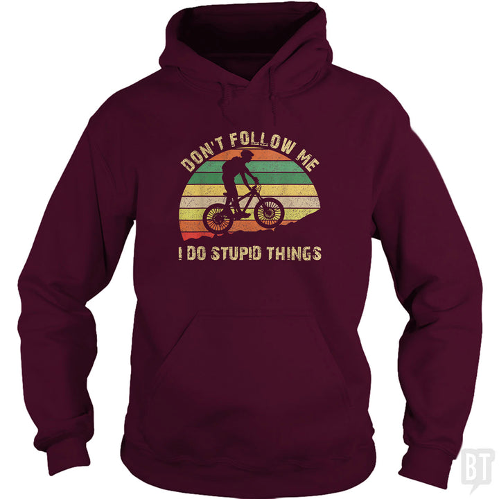 Funny Mountain Bike Hoodie