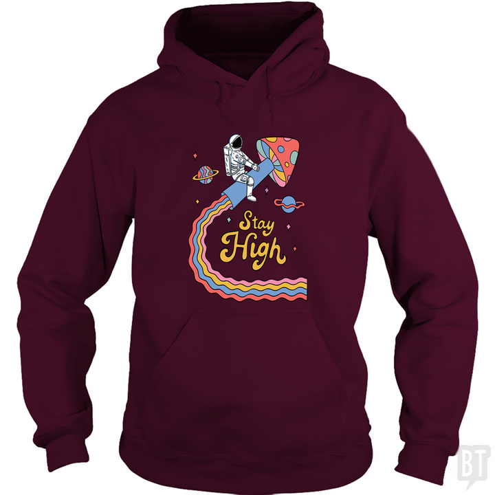Stay High Astronaut Hoodie