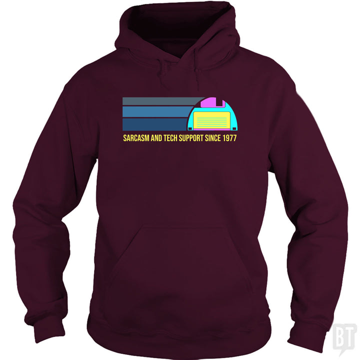 Sarcasm and Tech Support Hoodie