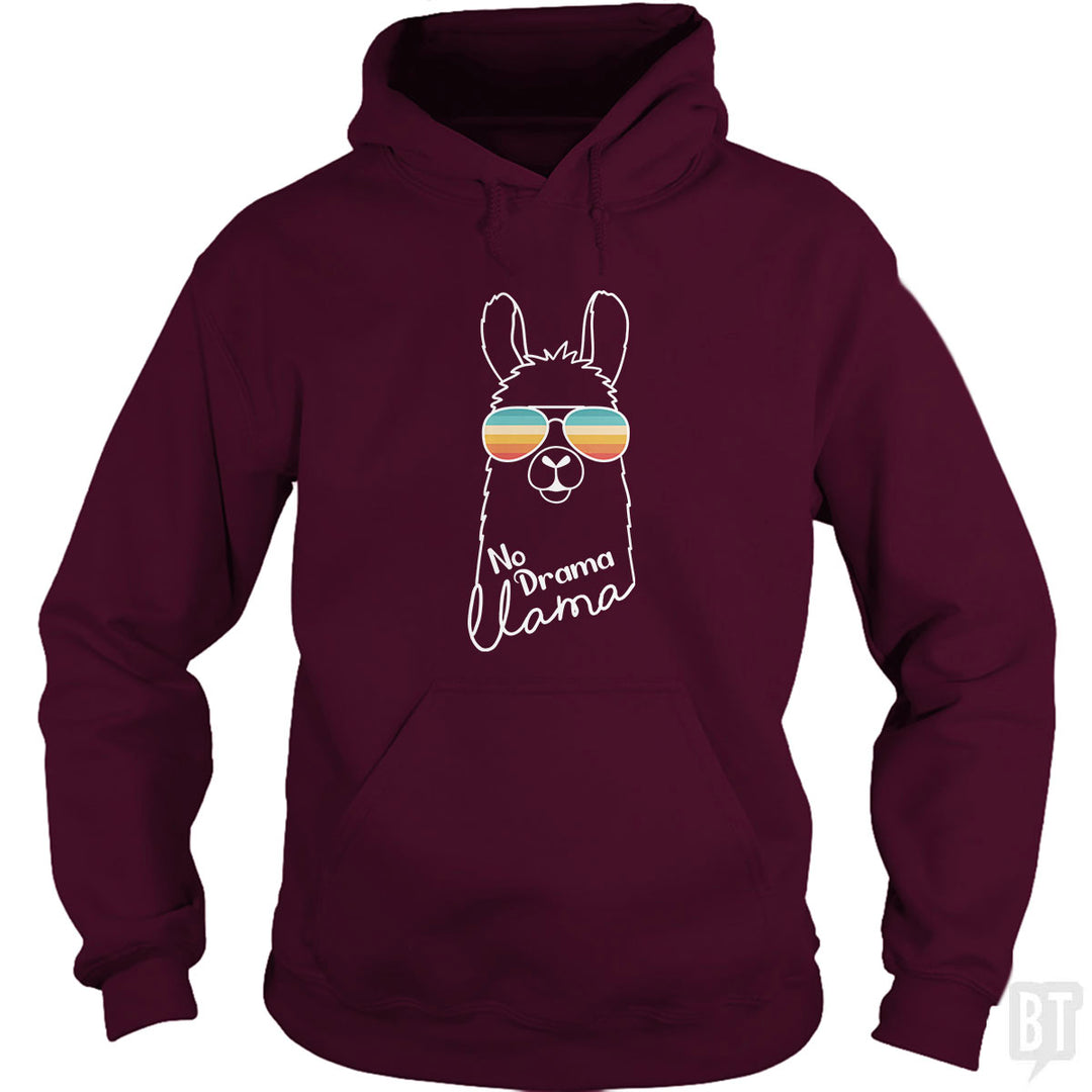 No Drama Llama Hoodie