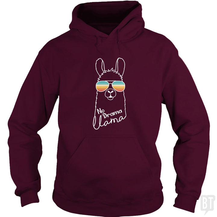 No Drama Llama Hoodie