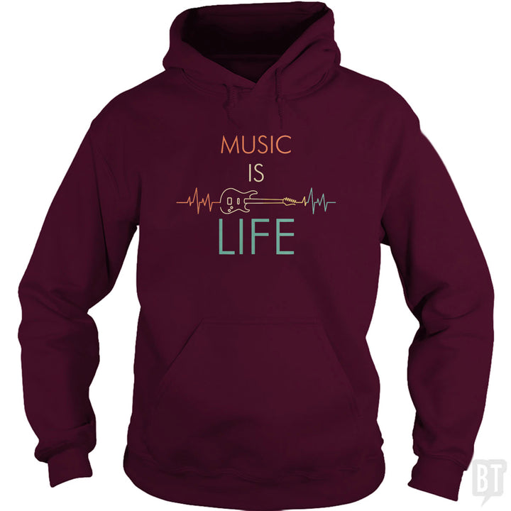 Music Is Life Hoodie