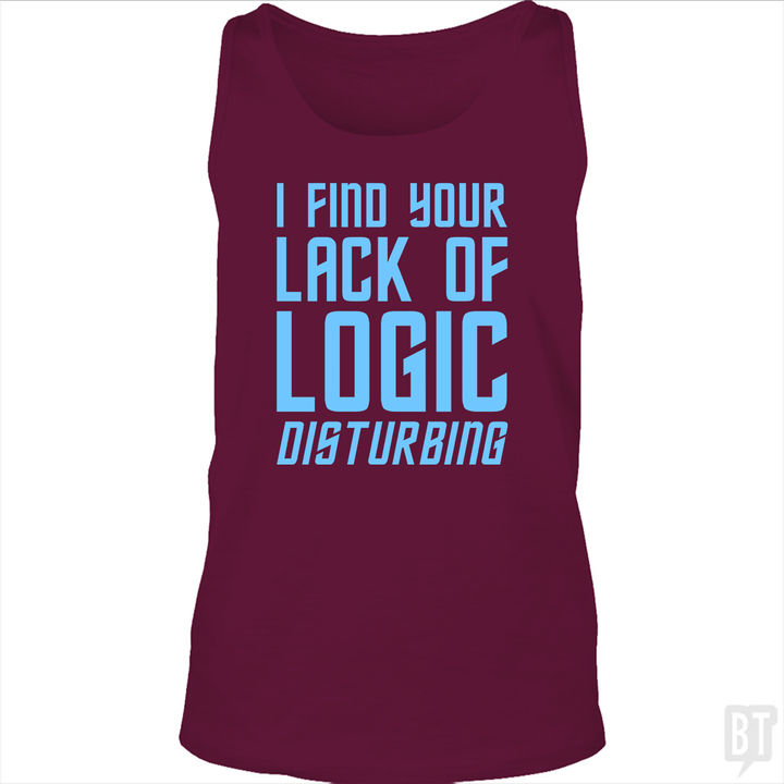 Lack Of Logic Tank Top