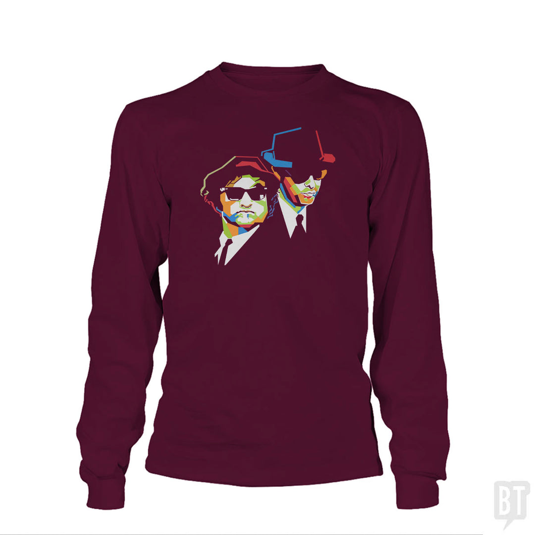 Blues Brothers Cubism Long Sleeve