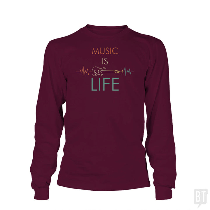 Music Is Life Long Sleeve