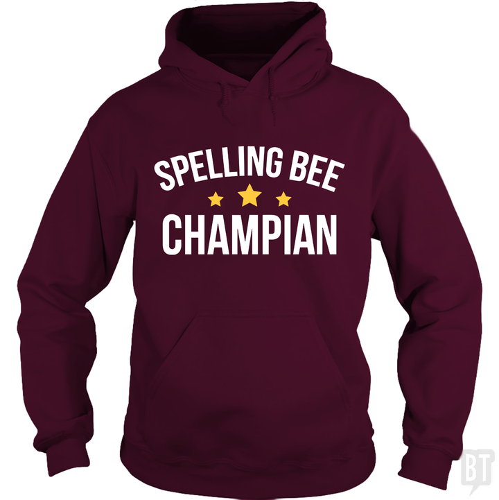 Spelling Bee Champion Hoodie