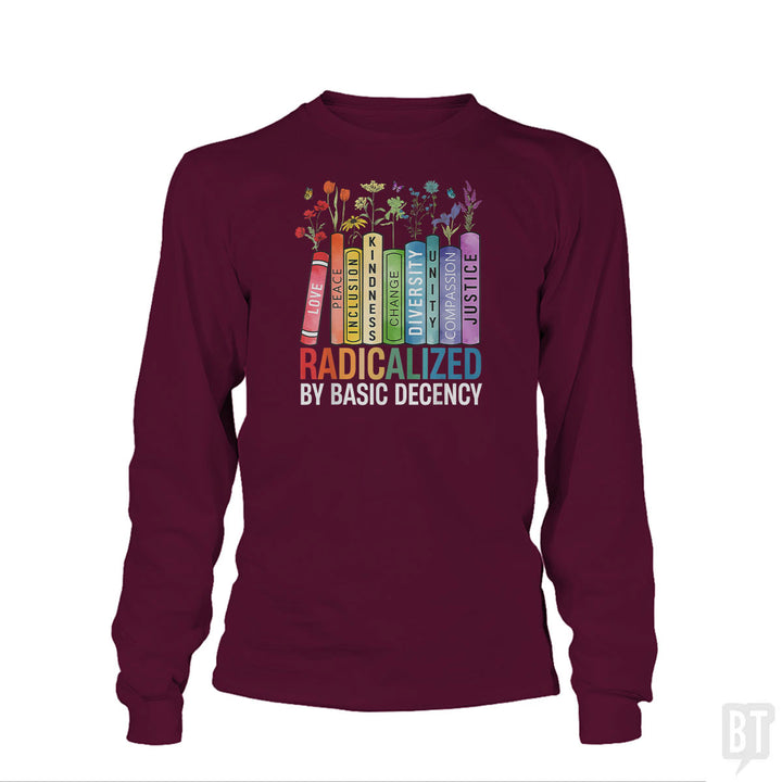 Book Flower Long Sleeve