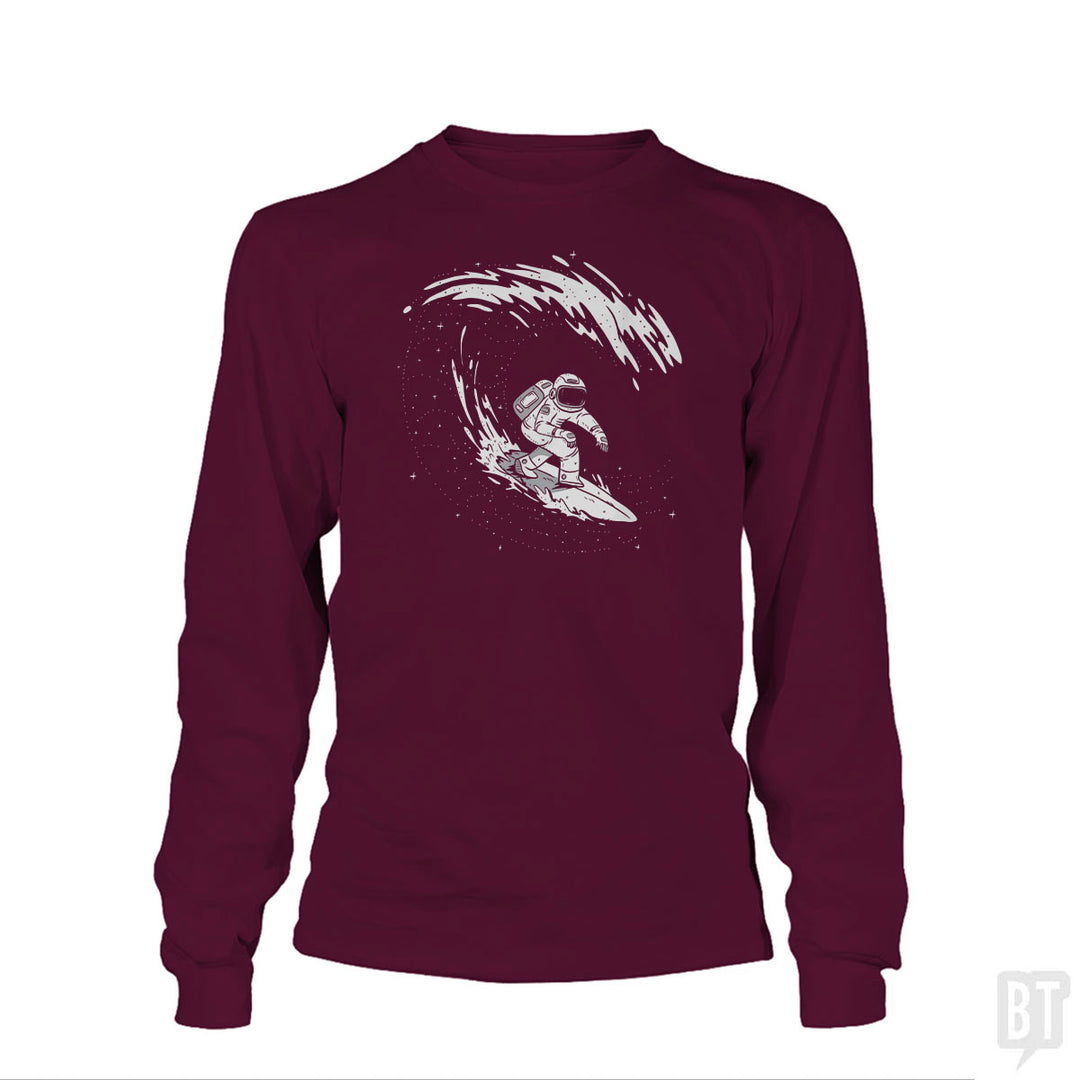 Astronaut Surfer Long Sleeve