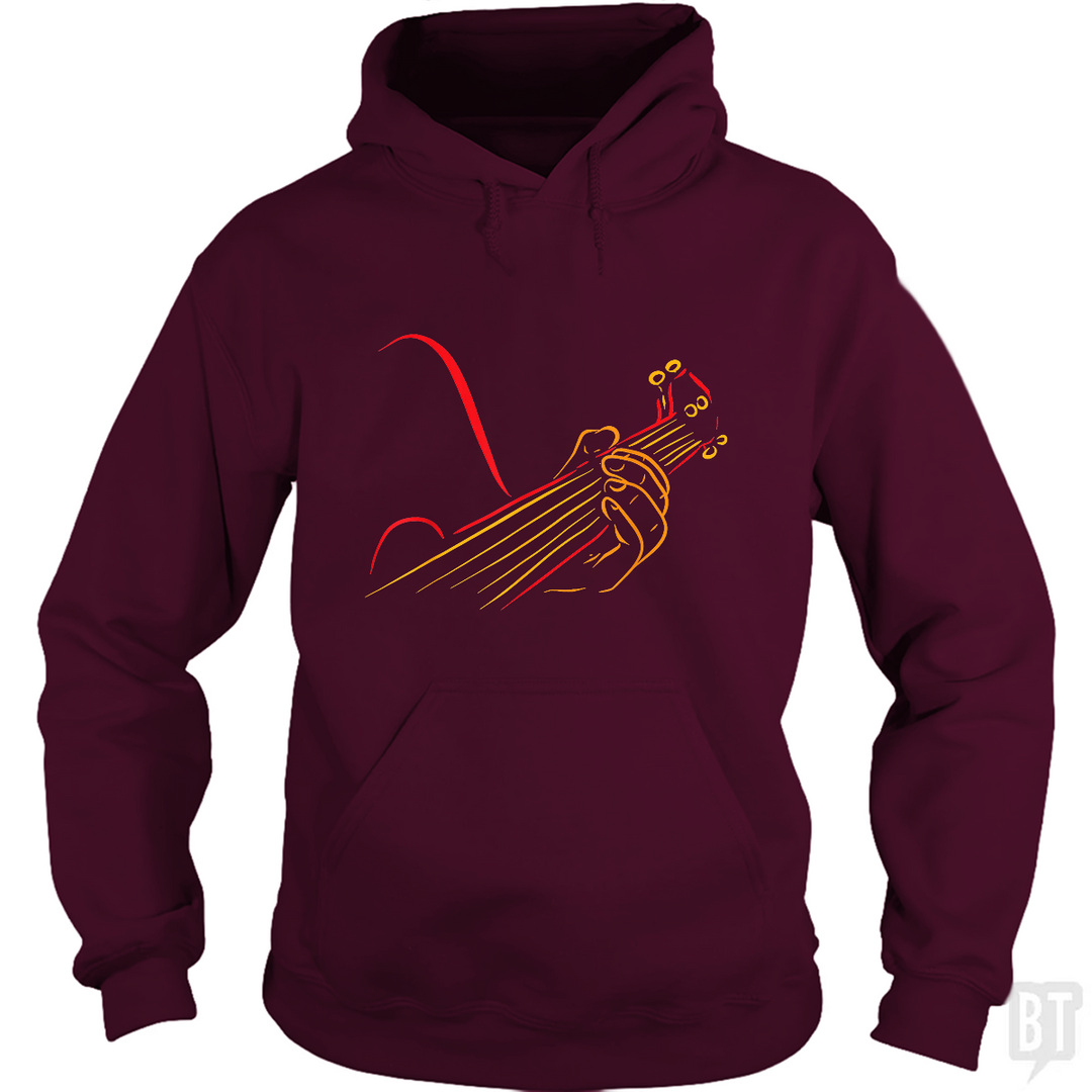 Playing Guitar Music Life Hoodie