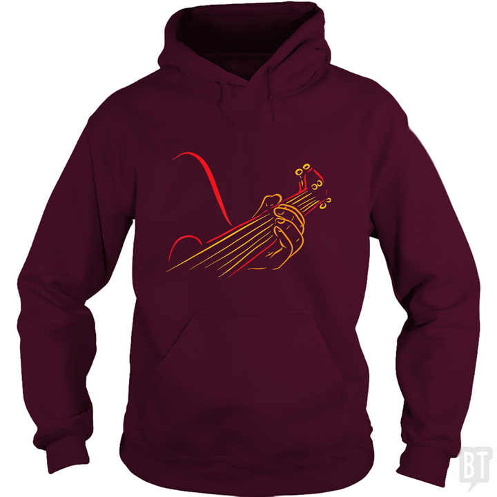 Playing Guitar Music Life Hoodie