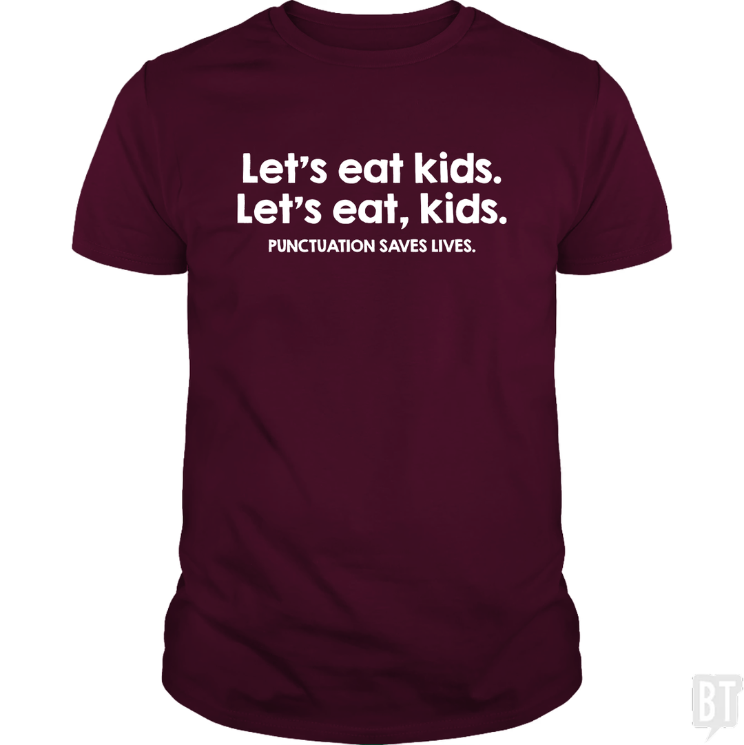 Punctuation Saves Lives