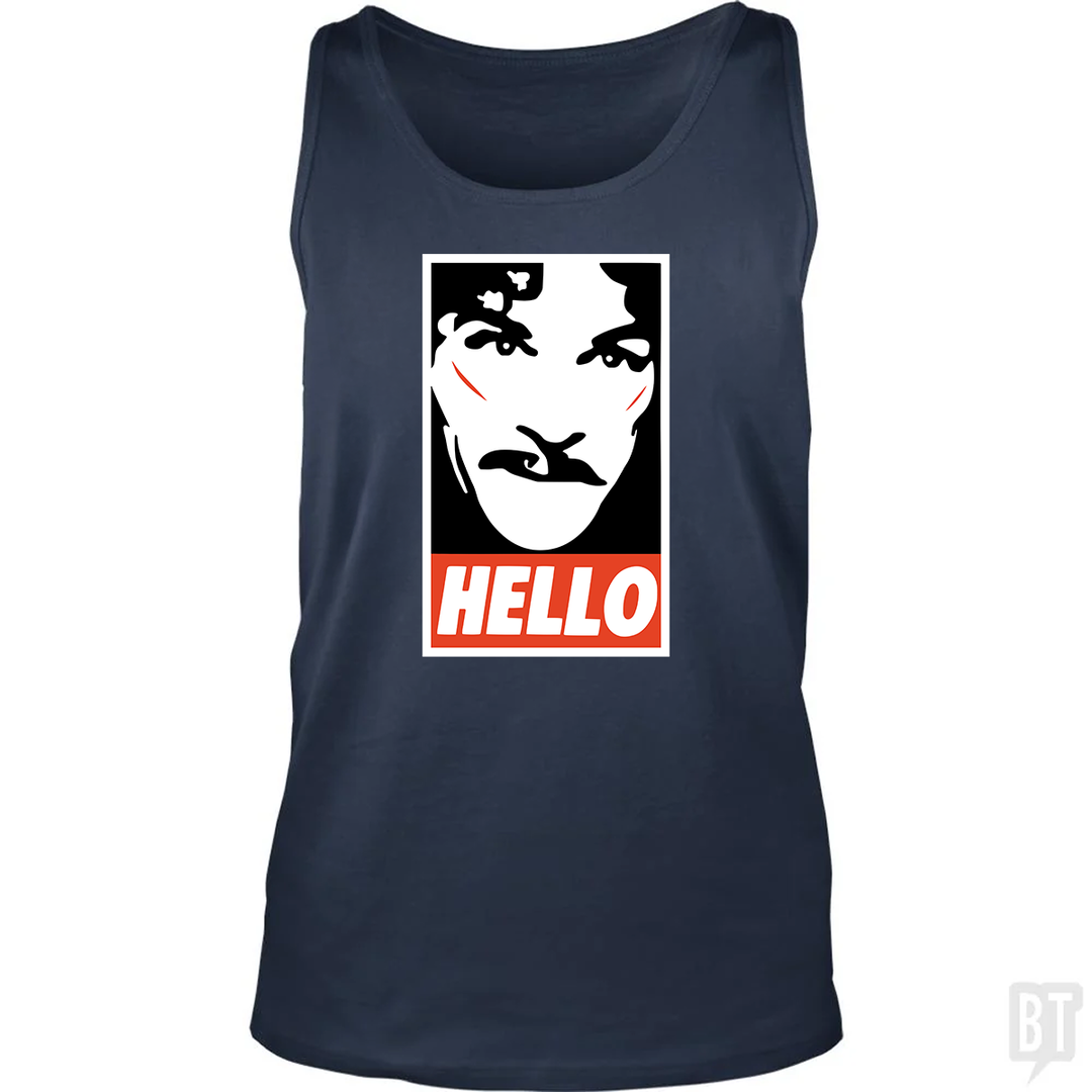 Hello Tank Top