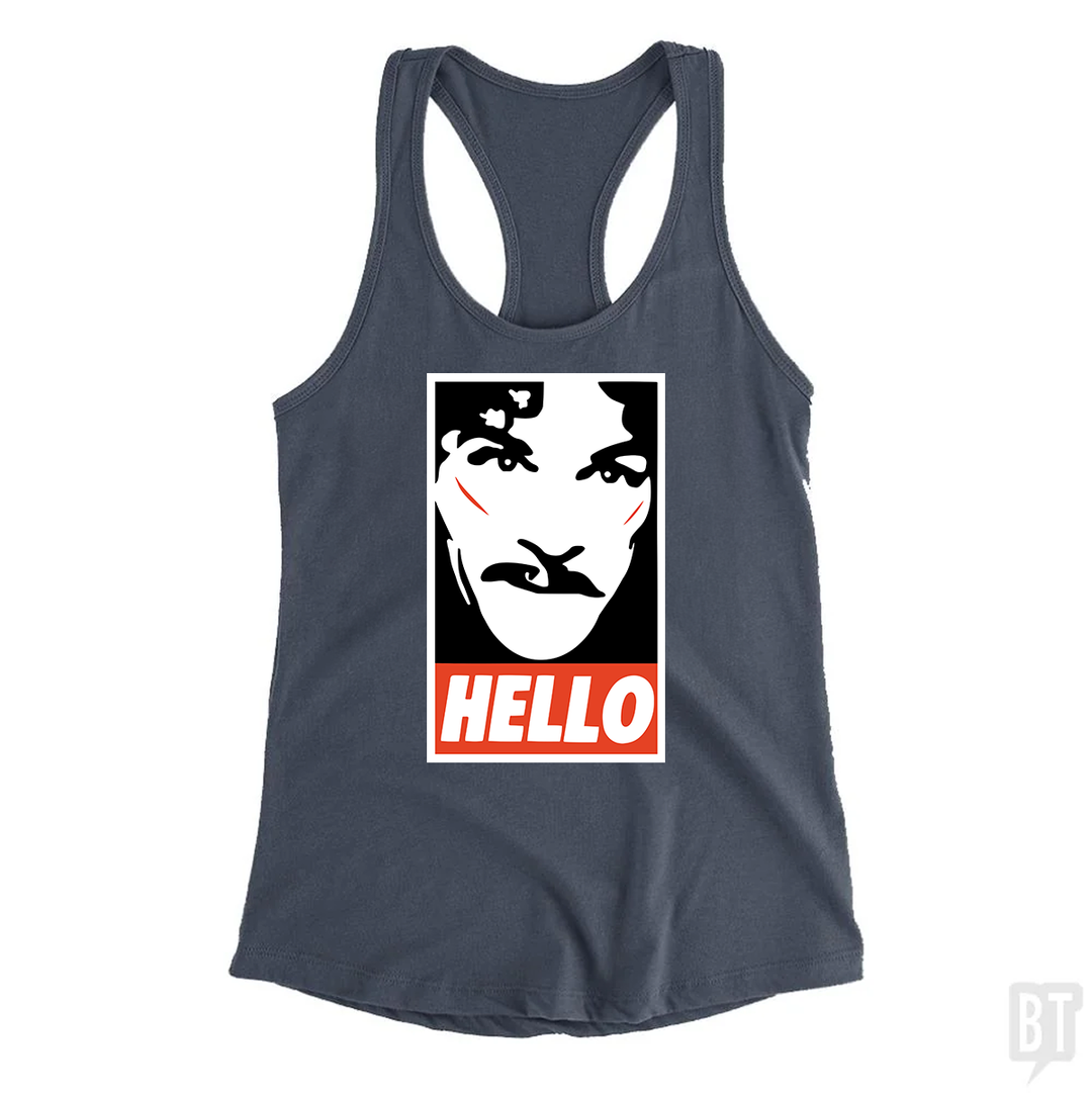 Hello Tank Top