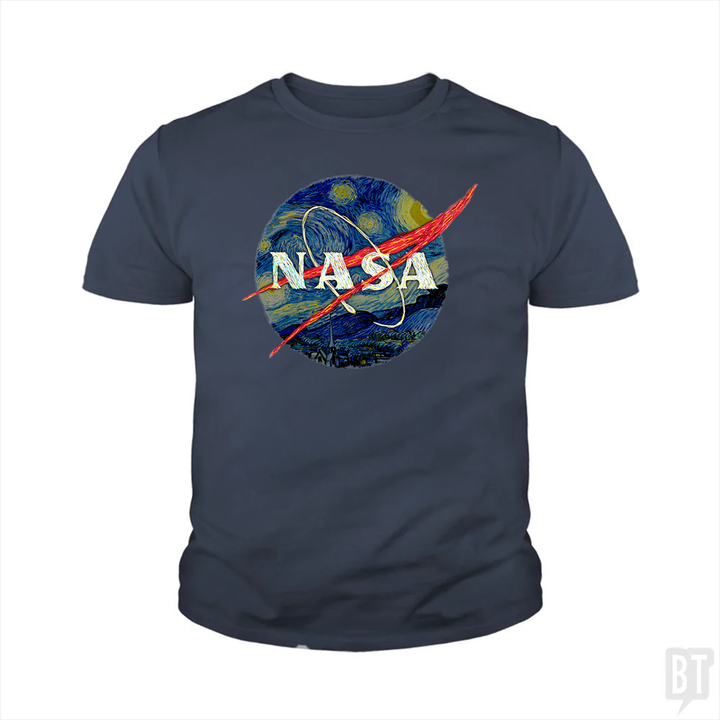 NASA Starry Night Kids Shirt