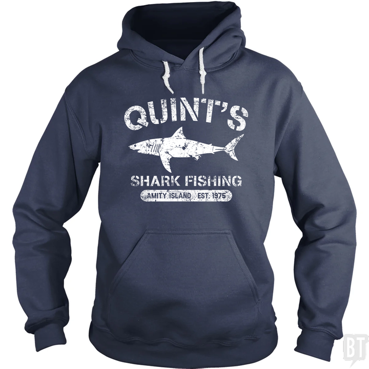 Quint's Shark Fishing Hoodie