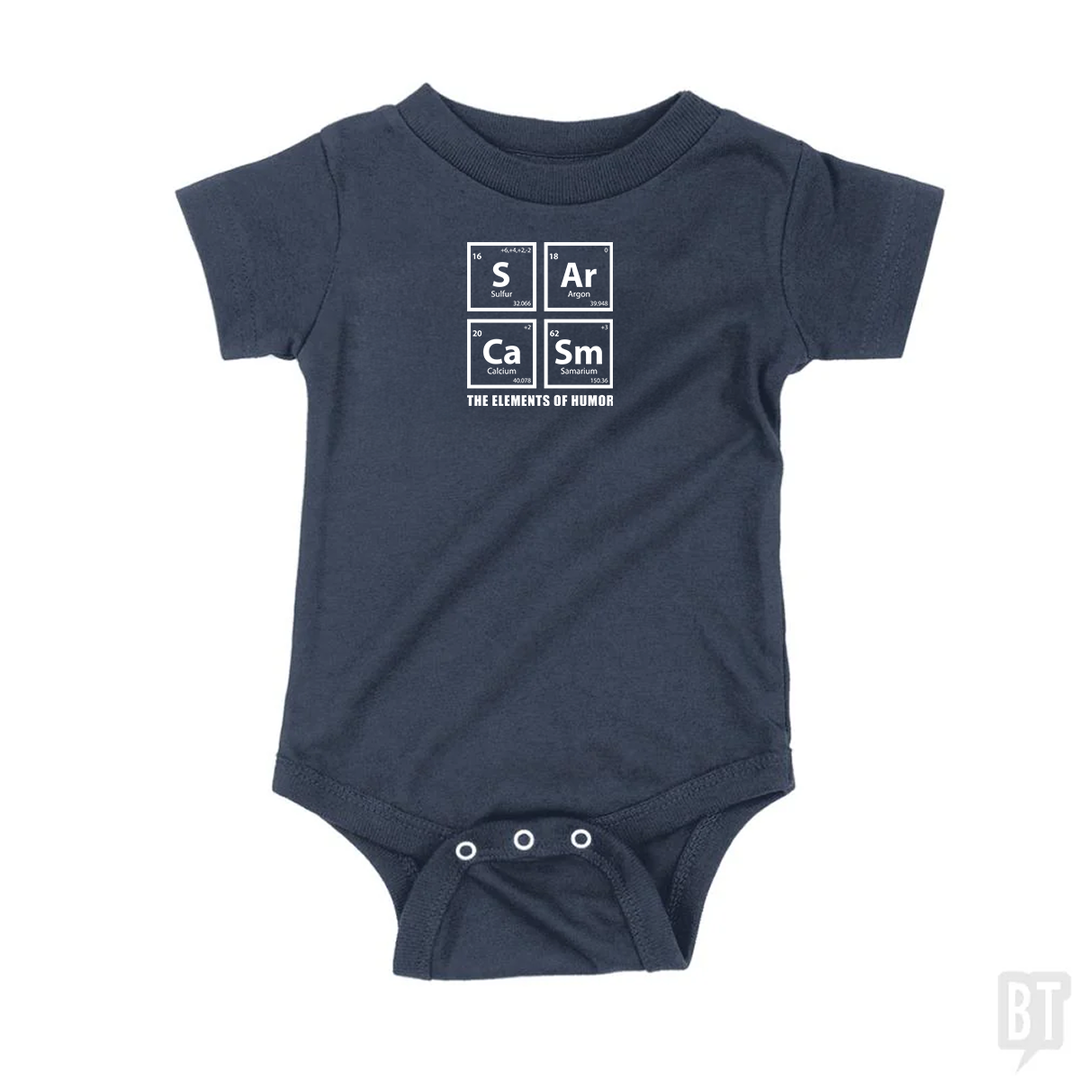 Sarcasm Baby Baby One-Piece