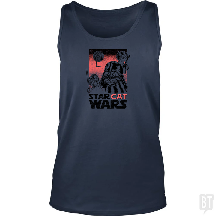 Star Cat Wars Tank Top