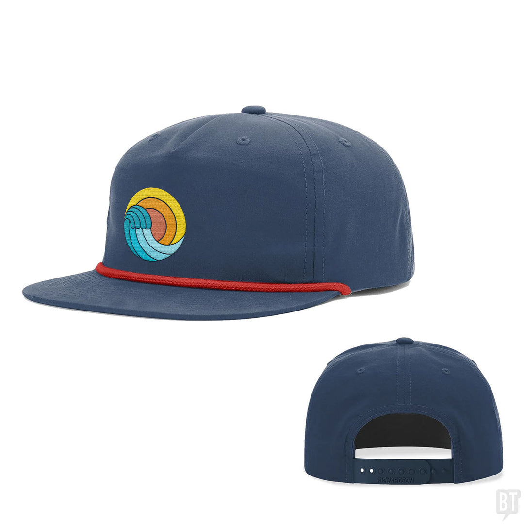 Retro Beach Wave Hats