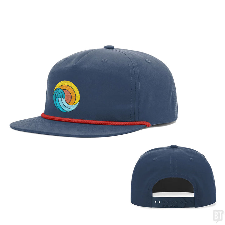 Retro Beach Wave Hats