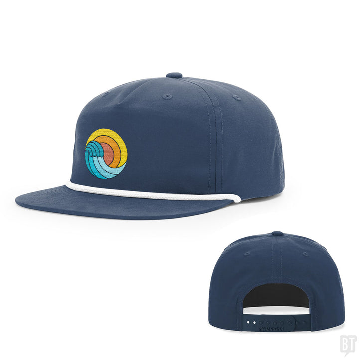 Retro Beach Wave Hats