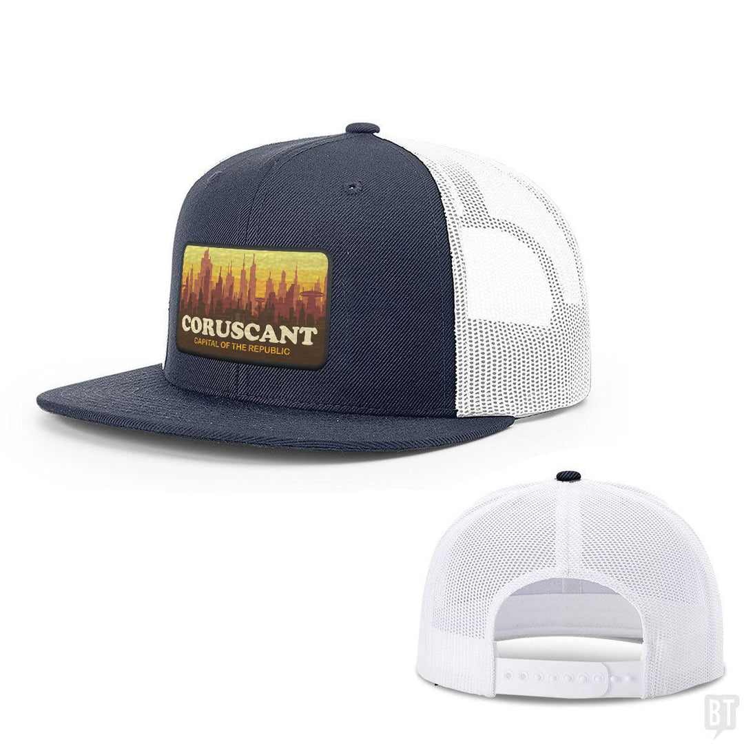 Coruscant Capital Of The Republic Patch Hats