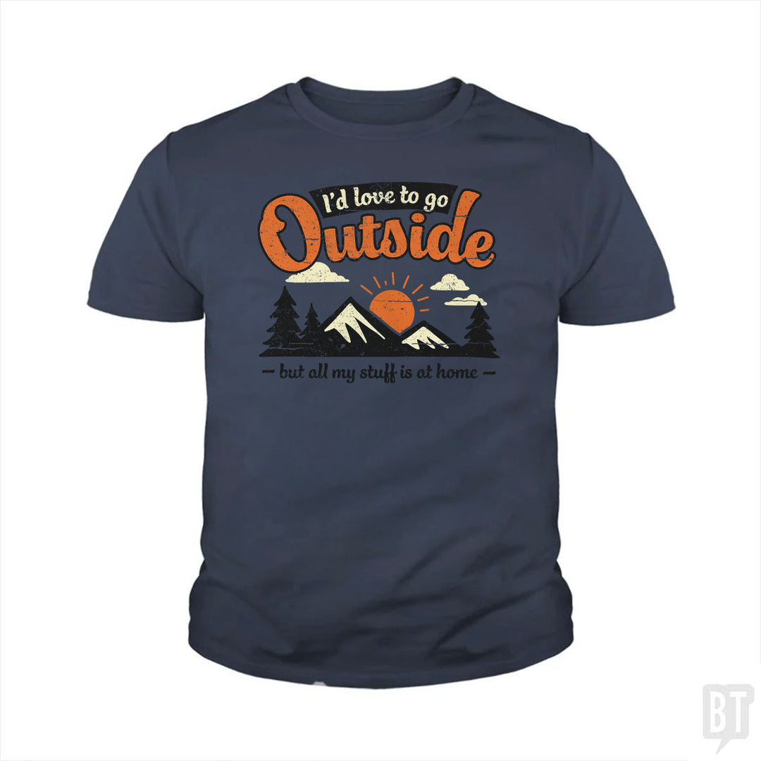 All My Stuff Is At Home Kids Shirt