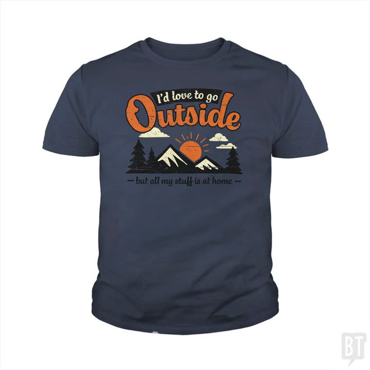 All My Stuff Is At Home Kids Shirt