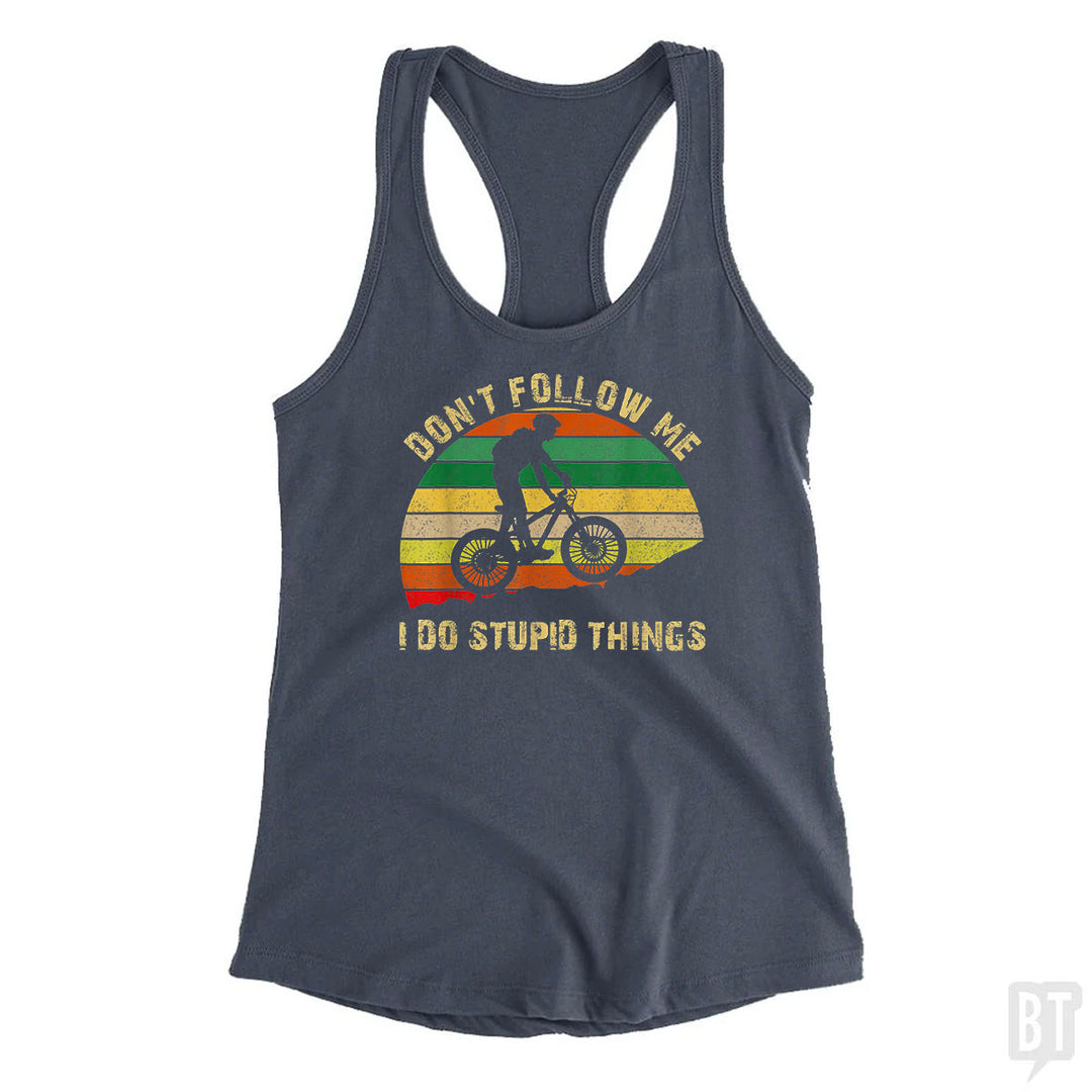 Funny Mountain Bike Tank Top