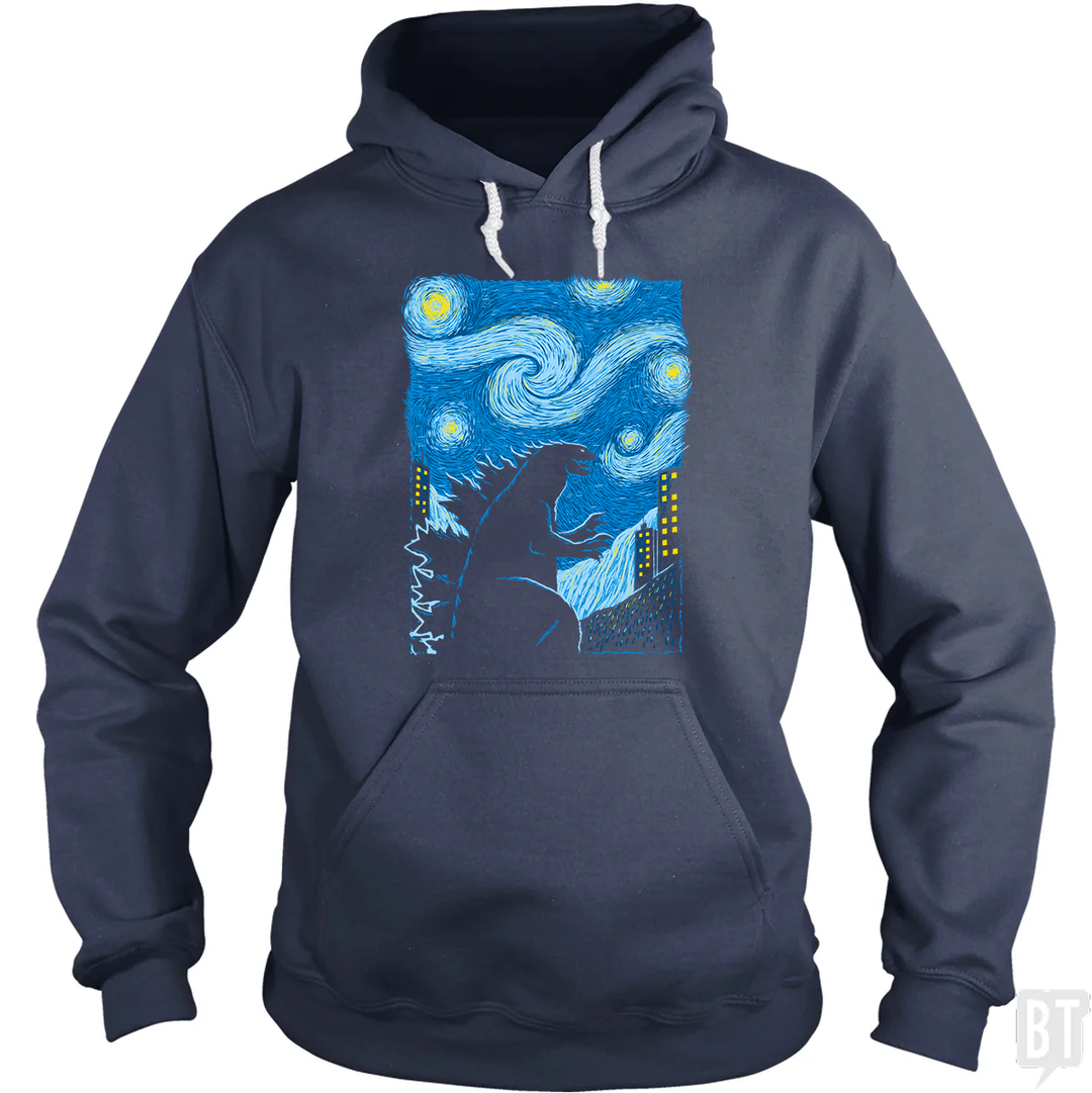 Gogh-Zilla Hoodie