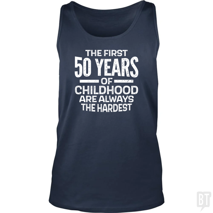 First 50 Years Tank Top