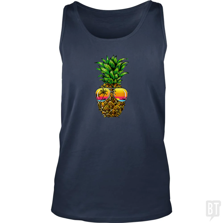 Sunglasses Pineapple Tank Top