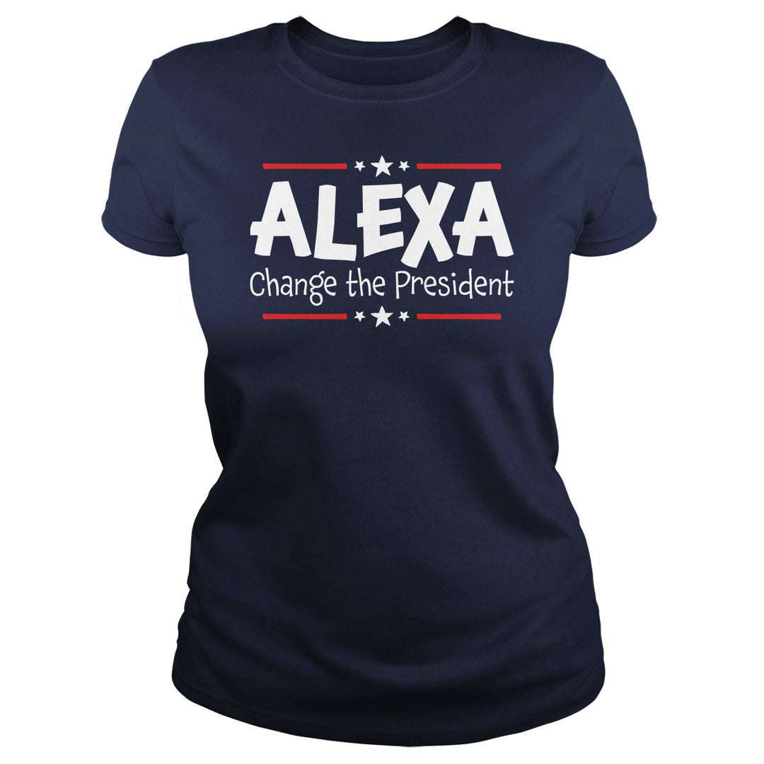 Alexa Change The President