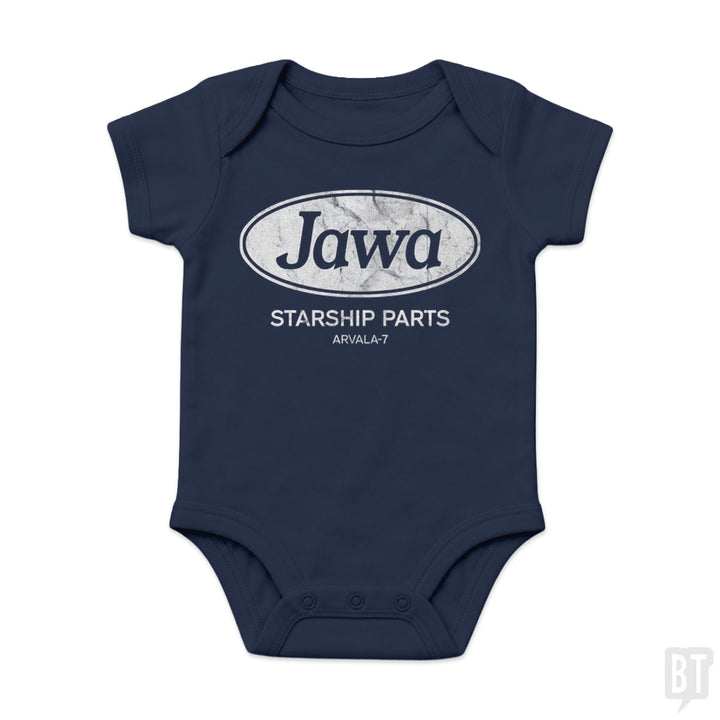Jawa Starship Parts Baby One-Piece