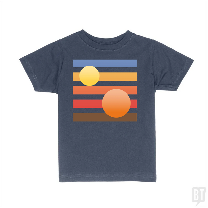 Artistic Tatooine Kids Shirt
