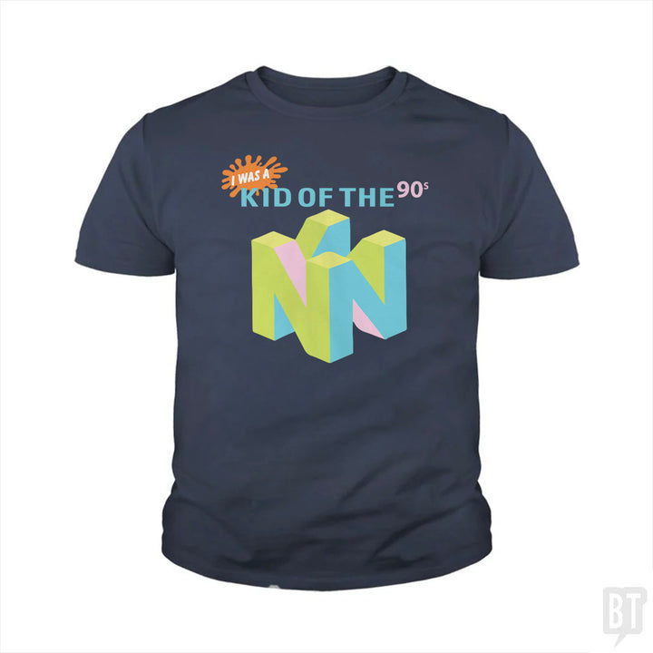 I Was A Kid Of The 90s Kids Shirt