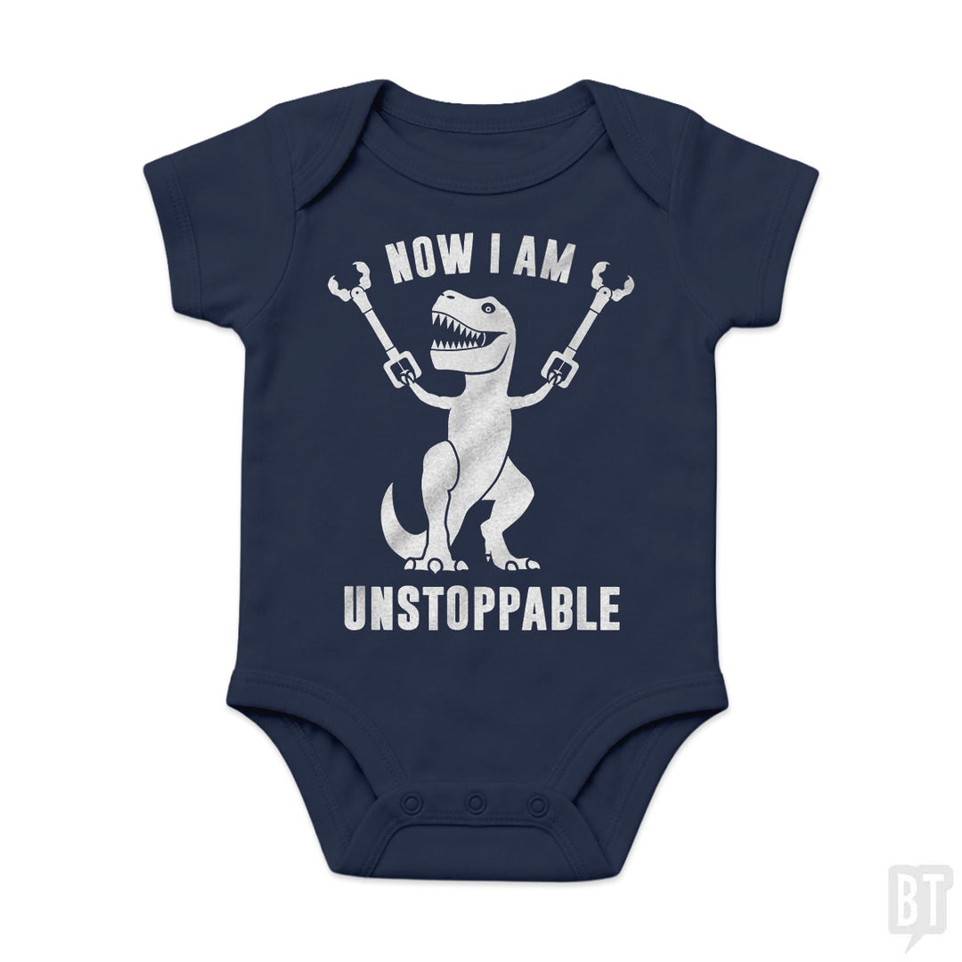 Now I Am Unstoppable Baby One-Piece