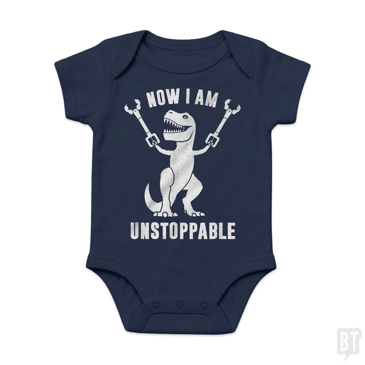 Now I Am Unstoppable Baby One-Piece