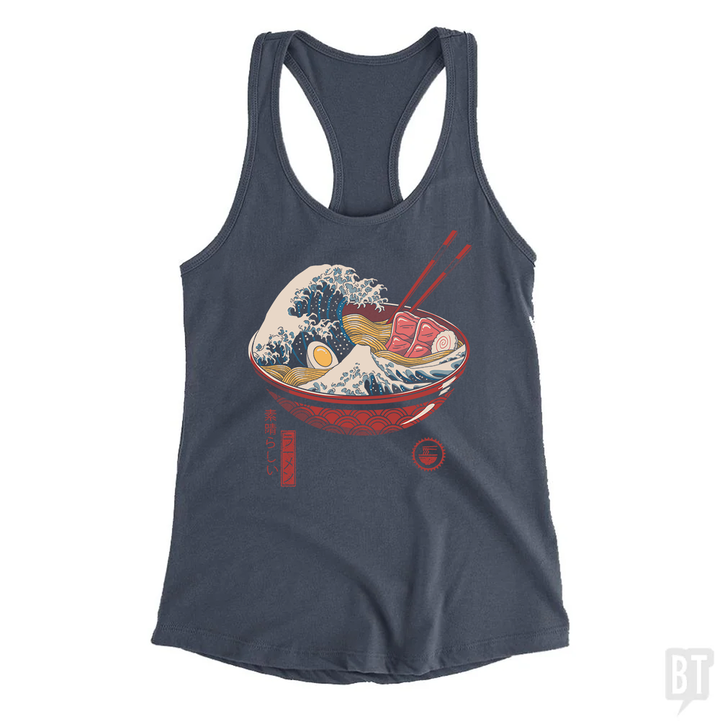 Great Ramen Wave Tank Top
