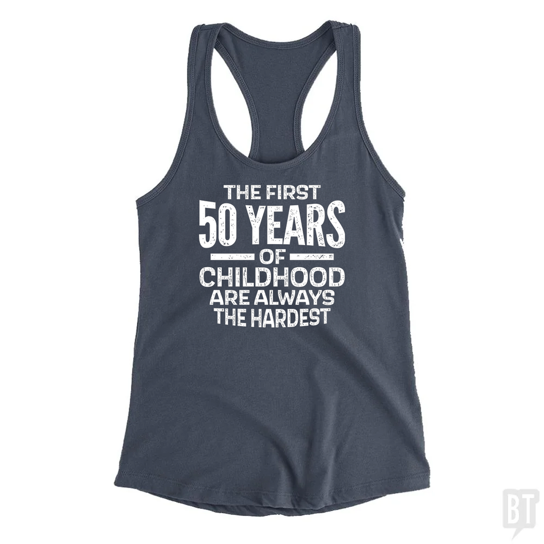 First 50 Years Tank Top