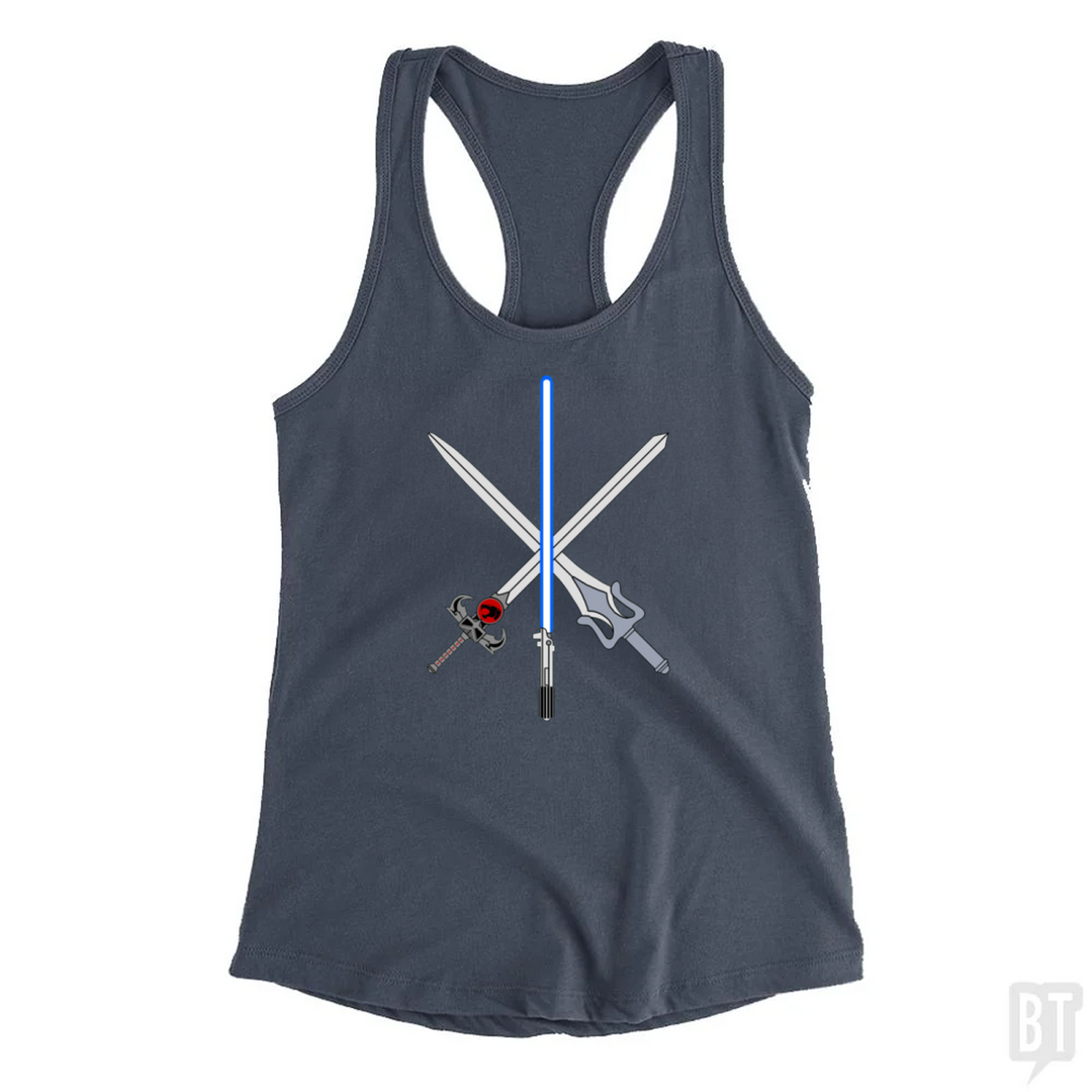 Choose Your Sword Tank Tops