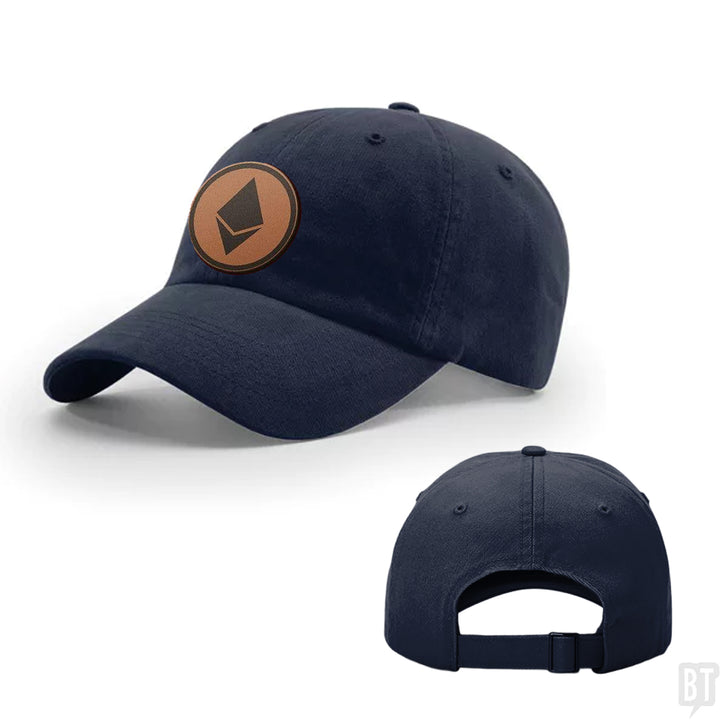 Ethereum Leather Patch Hats
