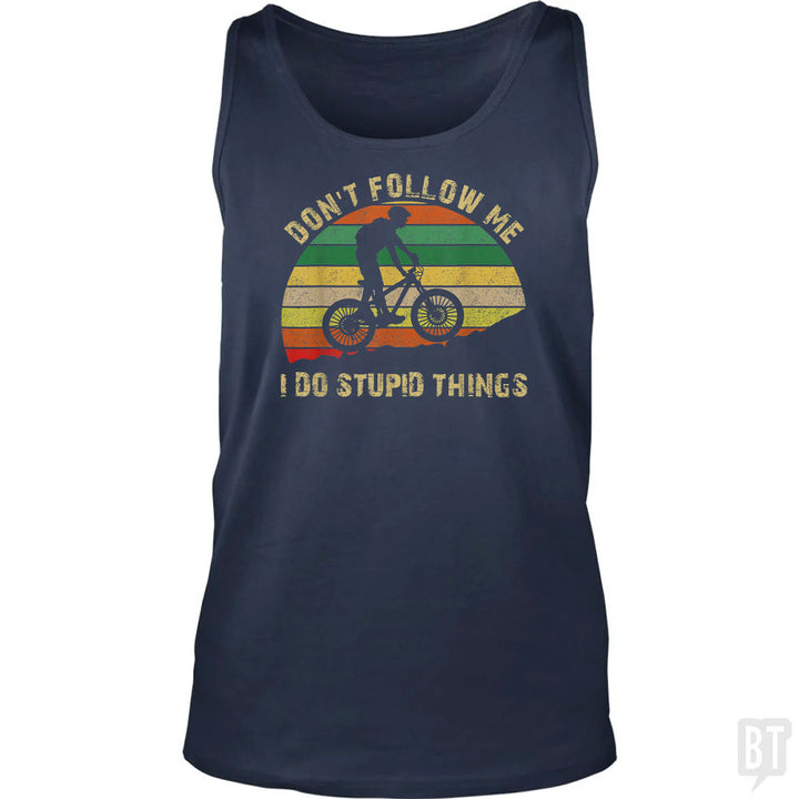 Funny Mountain Bike Tank Top