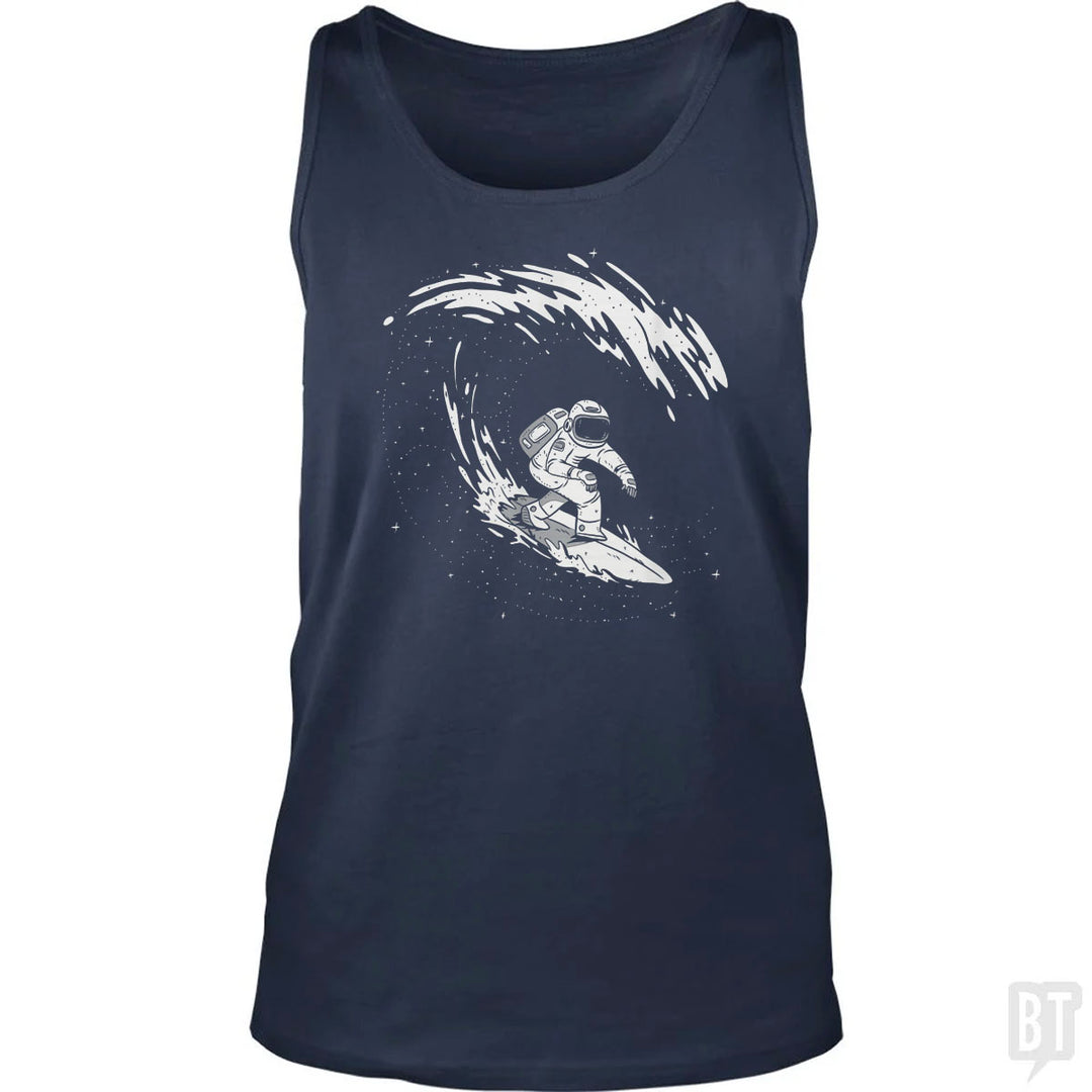 Astronaut Surfer Tank Top